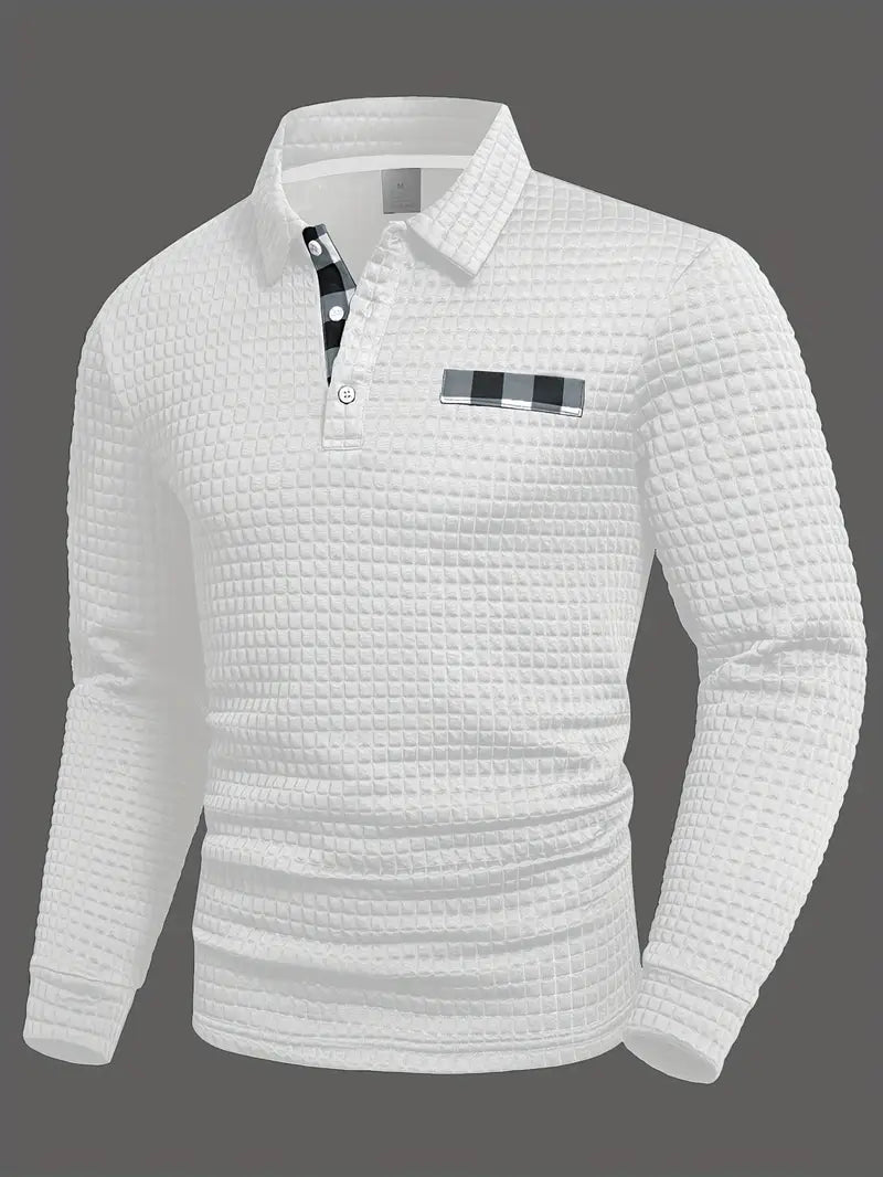 Hughes™ – Textured Casual Polo