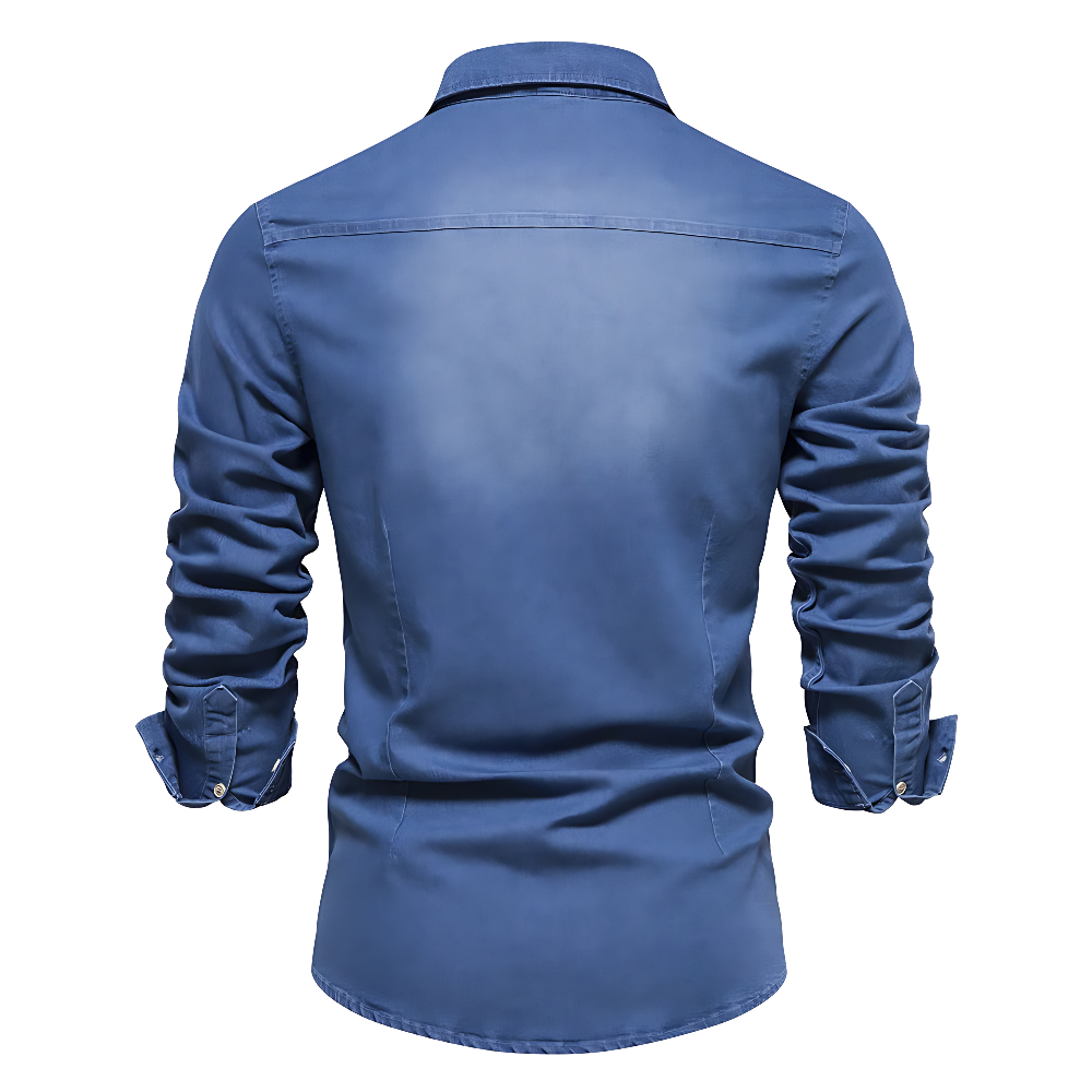 Rob™ | The Ultimate Cotton Denim Shirt