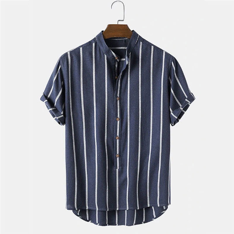 Colin™ – Striped Summer Shirt & Shorts Set
