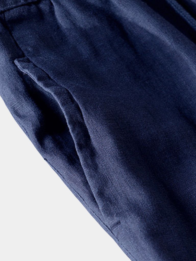 Noah™ | Easy Linen Drawstring Shorts