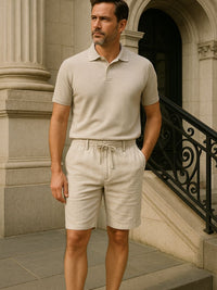Noah™ | Easy Linen Drawstring Shorts