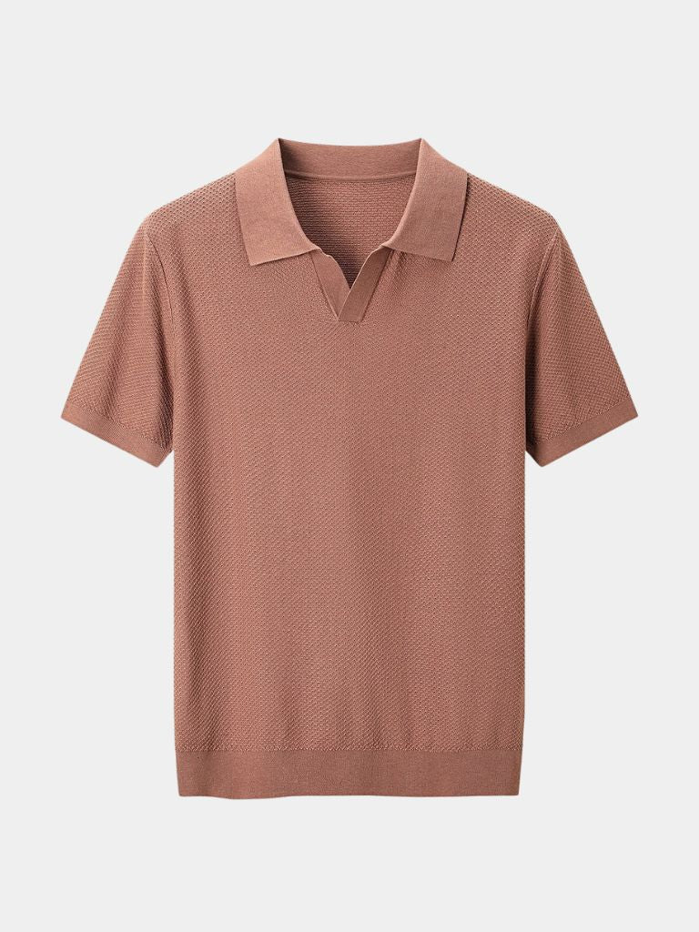 Harvey™ | Deep Brown Polo Shirt