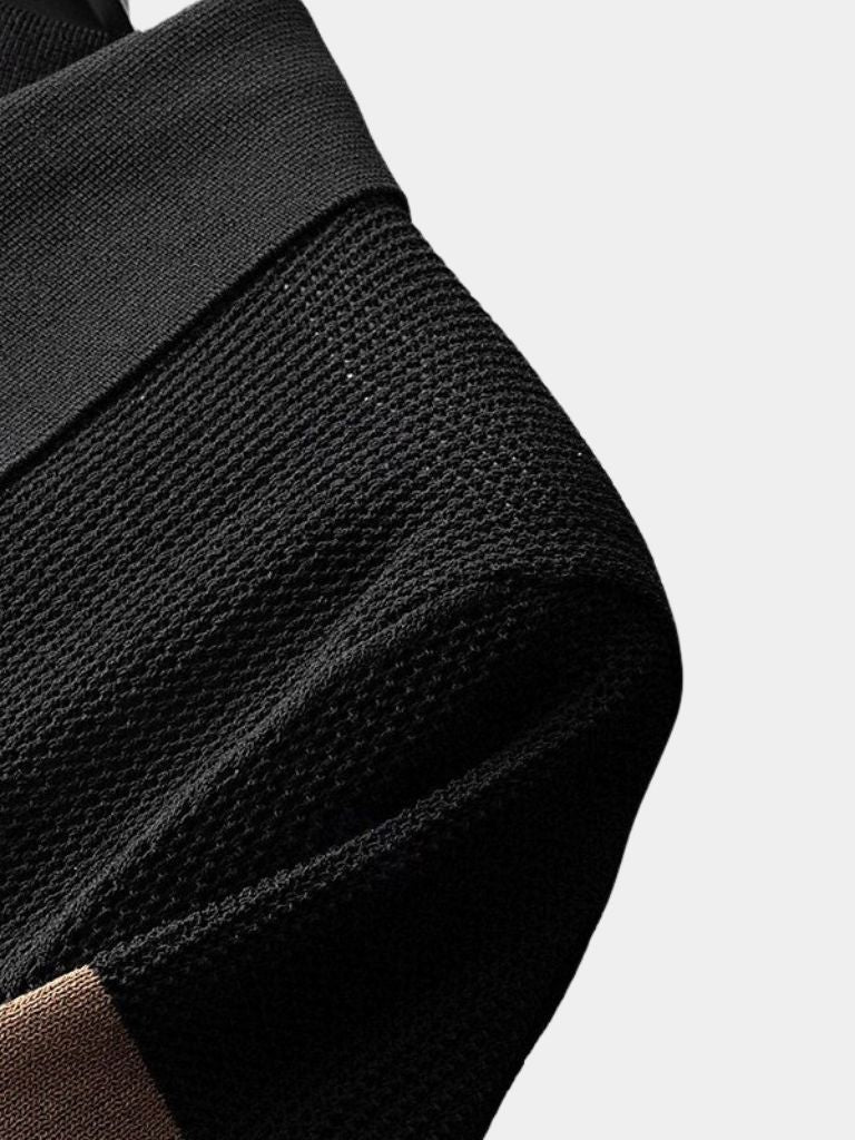 Callum™ | Caramel Textured Polo Shirt