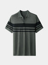 Callum™ | Caramel Textured Polo Shirt