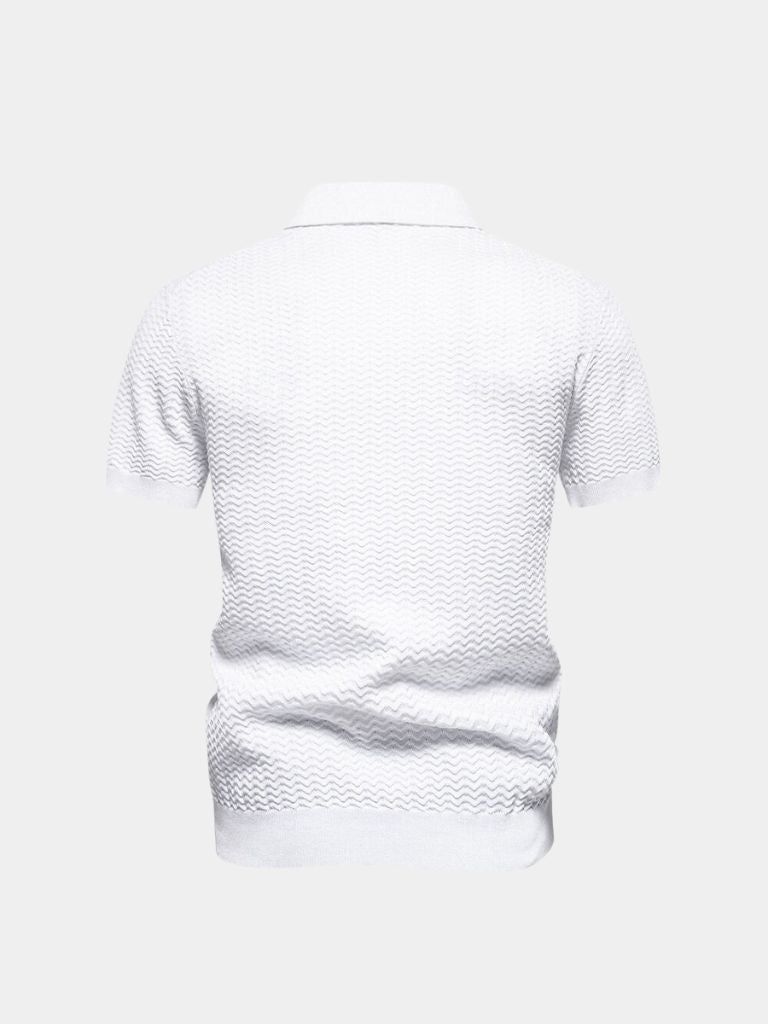 Victor™ | Quarter Zip Polo Shirt