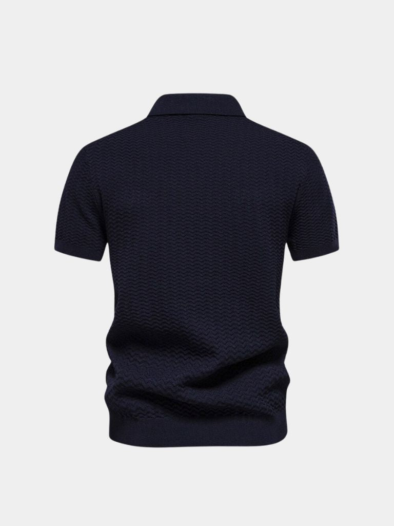 Victor™ | Quarter Zip Polo Shirt