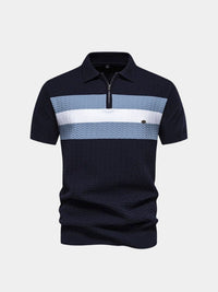 Victor™ | Quarter Zip Polo Shirt