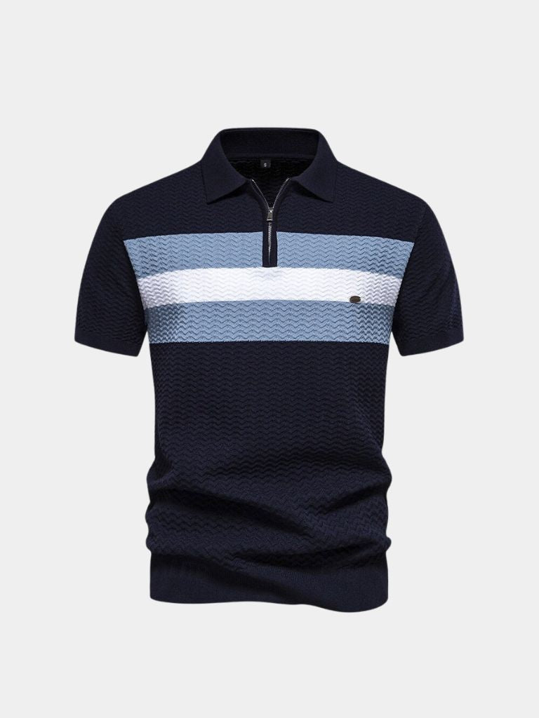 Victor™ | Quarter Zip Polo Shirt