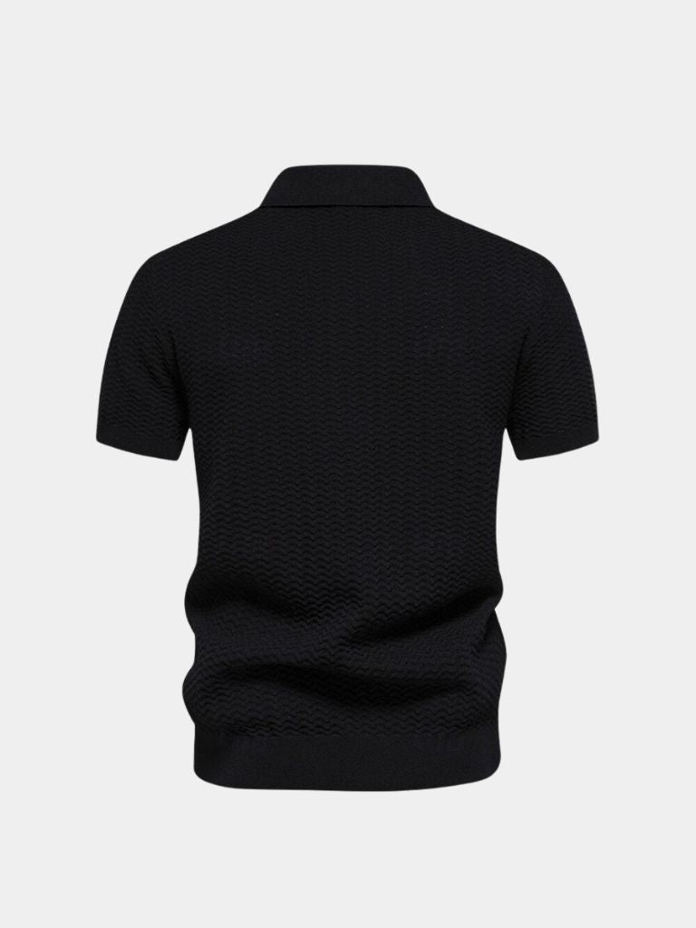 Victor™ | Quarter Zip Polo Shirt