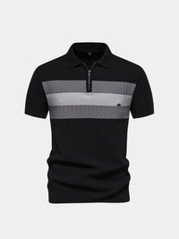 Victor™ | Quarter Zip Polo Shirt