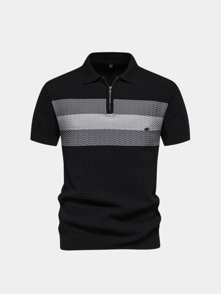 Victor™ | Quarter Zip Polo Shirt
