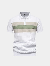 Victor™ | Quarter Zip Polo Shirt