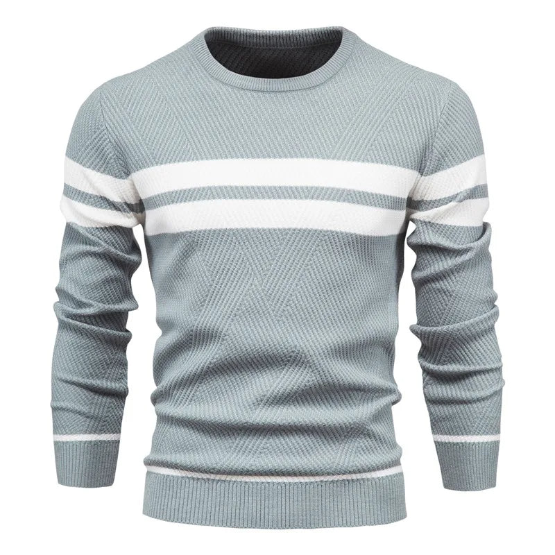 Belgravia™ – Textured Stripe Crew