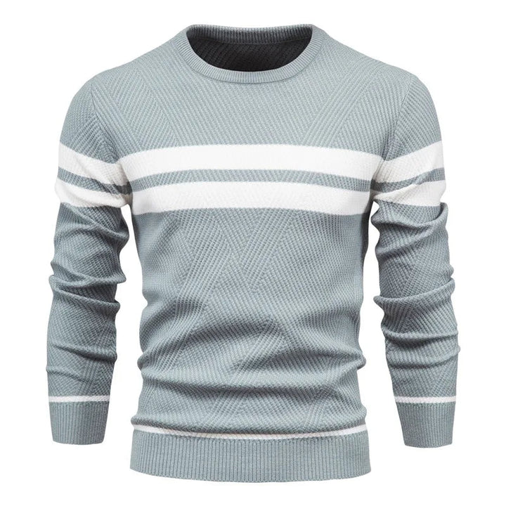 Belgravia™ – Textured Stripe Crew