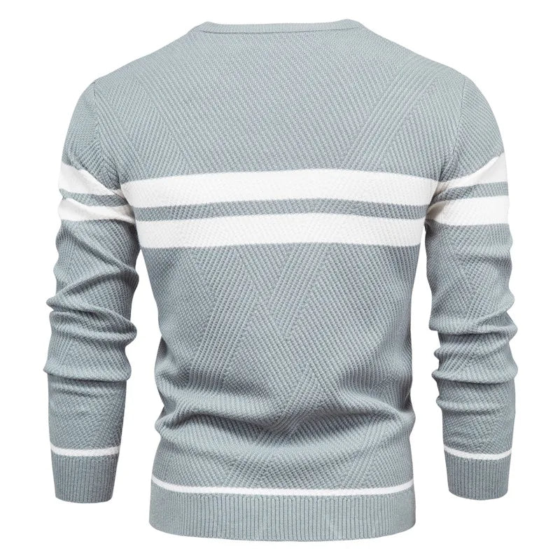Belgravia™ – Textured Stripe Crew