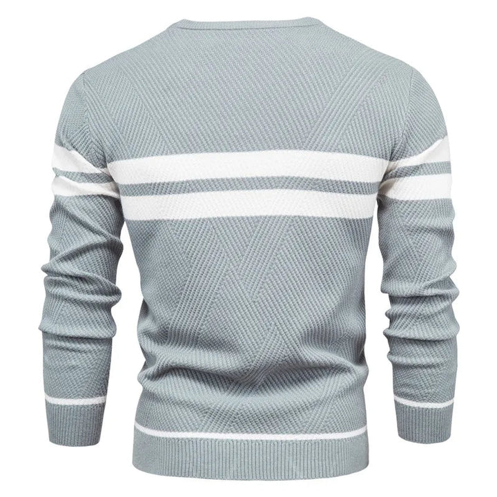 Belgravia™ – Textured Stripe Crew