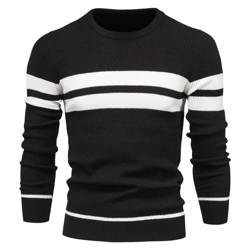 Belgravia™ – Textured Stripe Crew