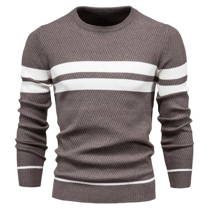 Belgravia™ – Textured Stripe Crew