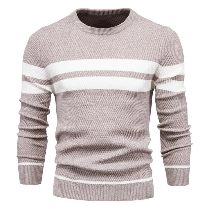 Belgravia™ – Textured Stripe Crew