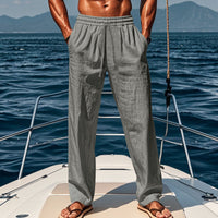 Trevor™ – Relaxed Cotton-Linen Summer Trousers
