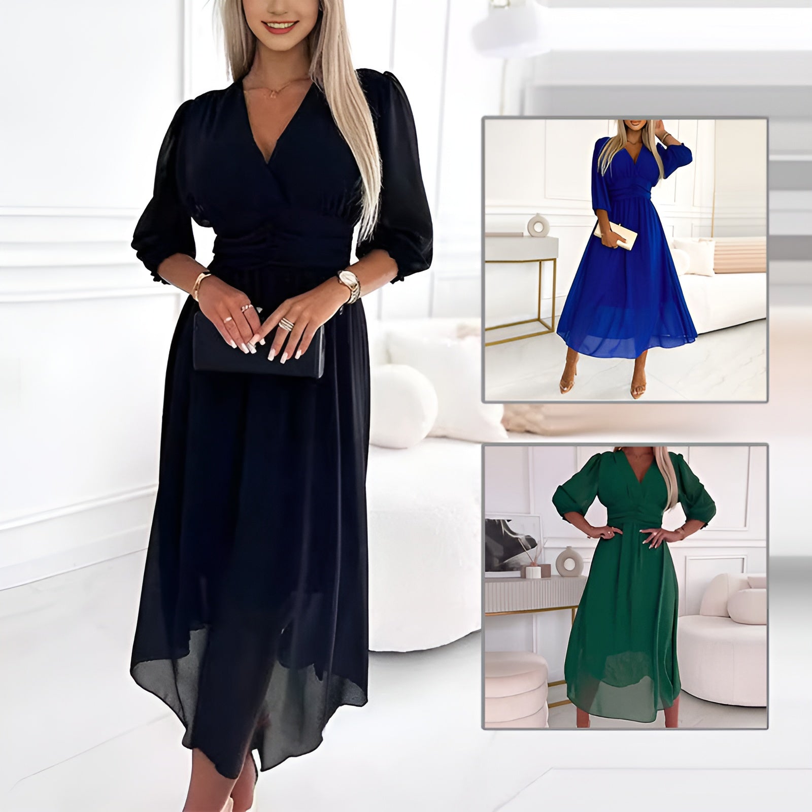 Una™ | Timeless Chiffon Elegance