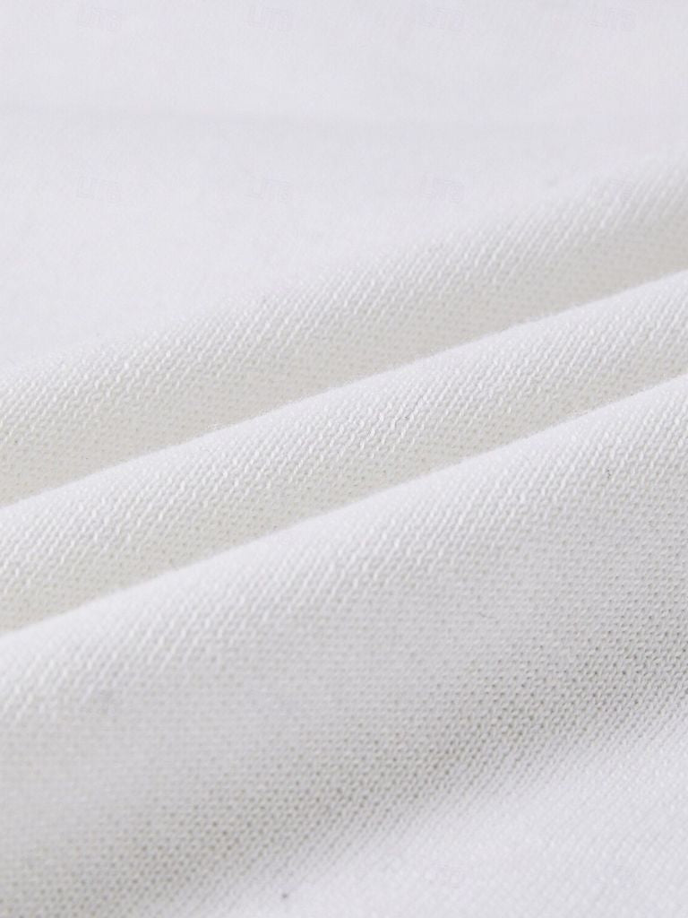 Clive™ | Ivory Long Sleeve Polo