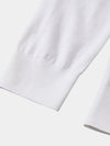 Clive™ | Ivory Long Sleeve Polo