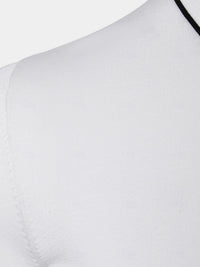 Clive™ | Ivory Long Sleeve Polo