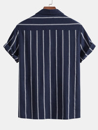 Colin™ – Striped Summer Shirt & Shorts Set
