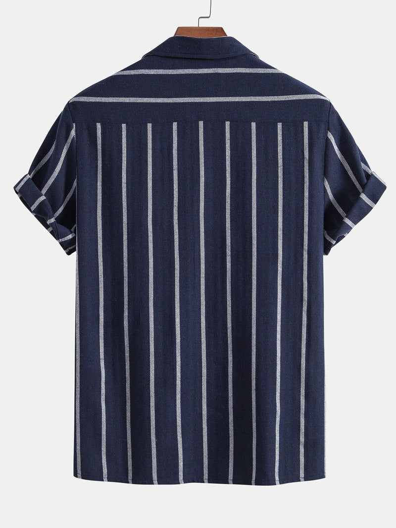 Colin™ – Striped Summer Shirt & Shorts Set