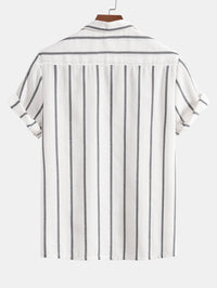 Colin™ – Striped Summer Shirt & Shorts Set