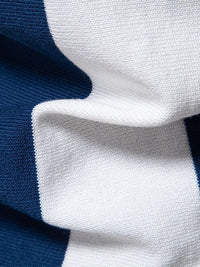 Miles™ | Navy Stripe Polo Shirt