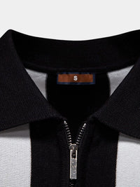 Miles™ | Navy Stripe Polo Shirt