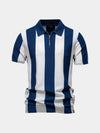 Miles™ | Navy Stripe Polo Shirt