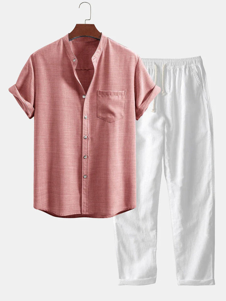 Elliot™ | Linen Shirt & Trouser Set