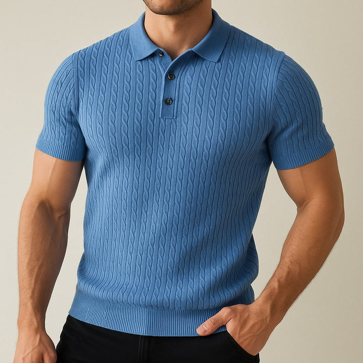 Winston™ | Textured Cotton Polo