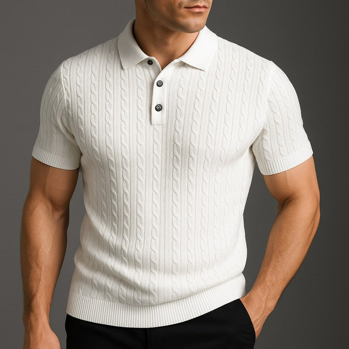 Winston™ | Textured Cotton Polo