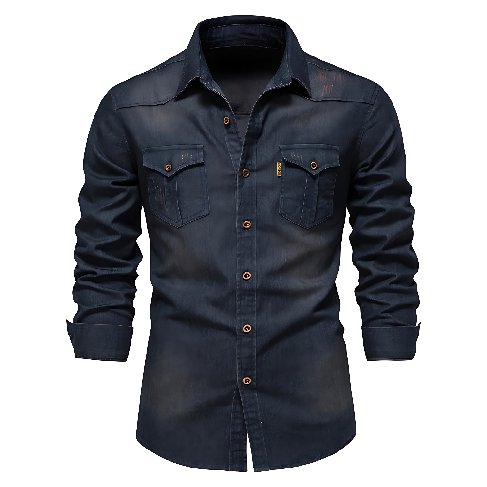 Rob™ | The Ultimate Cotton Denim Shirt