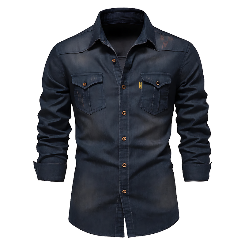 Rob™ | The Ultimate Cotton Denim Shirt