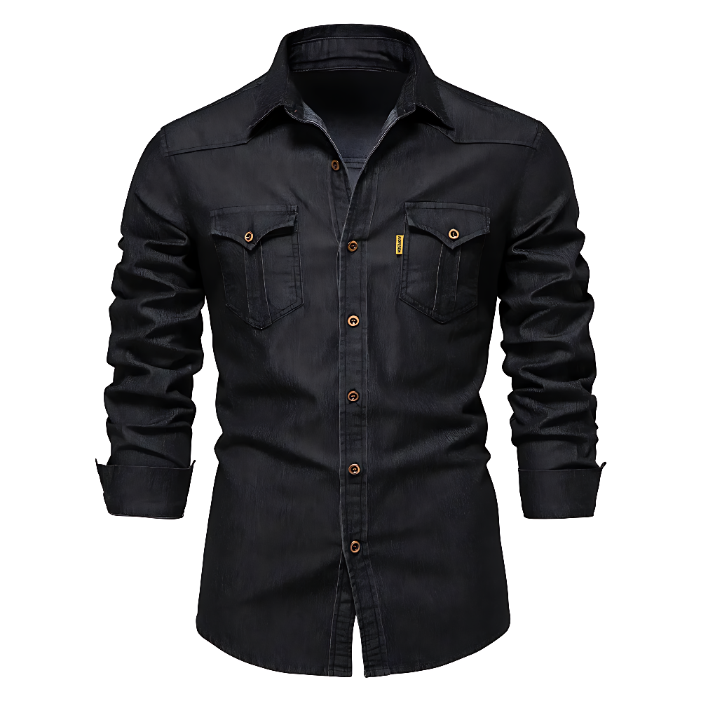Rob™ | The Ultimate Cotton Denim Shirt