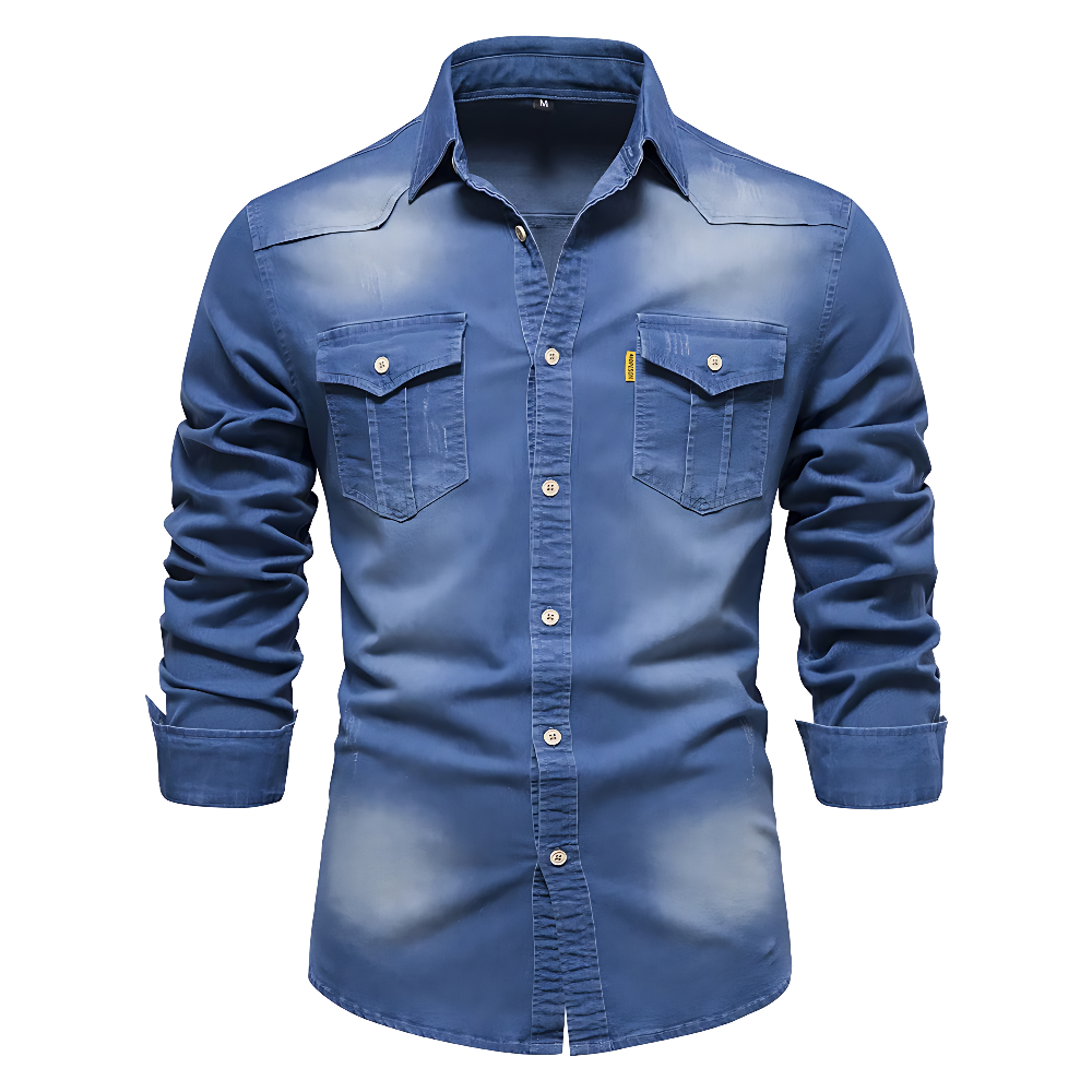 Rob™ | The Ultimate Cotton Denim Shirt