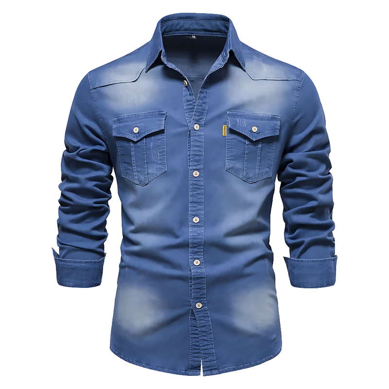 Rob™ | The Ultimate Cotton Denim Shirt