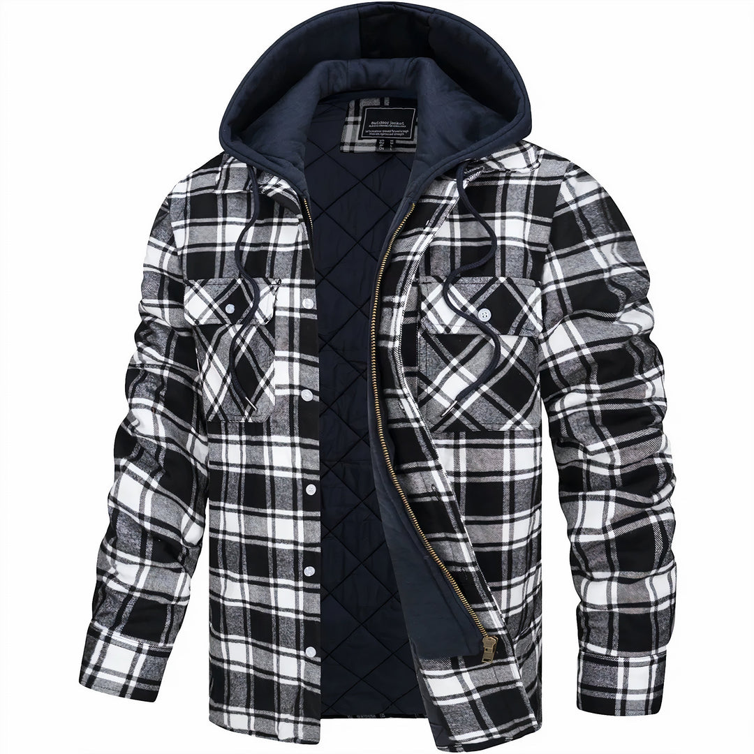 Dawson™ – Quilted Plaid Overshirt