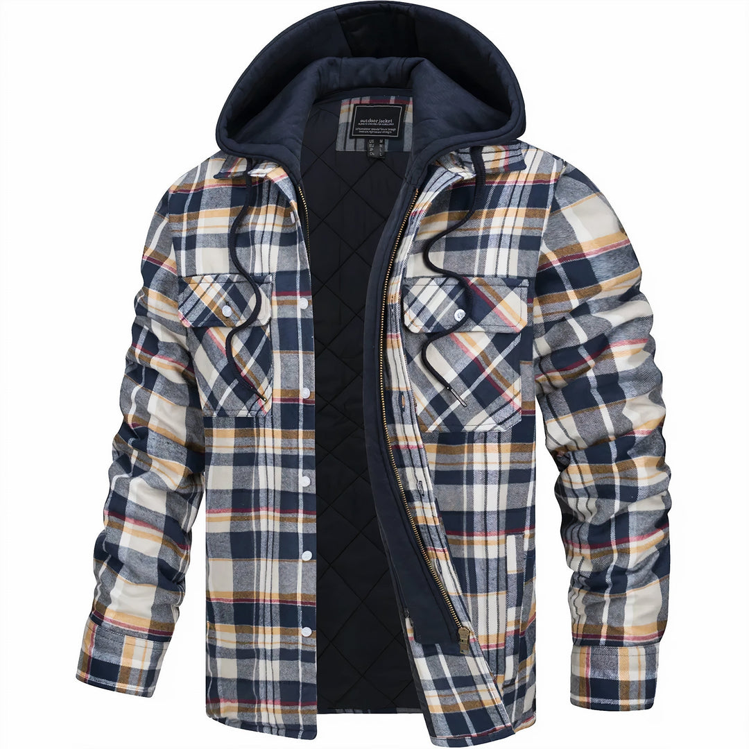 Dawson™ – Quilted Plaid Overshirt