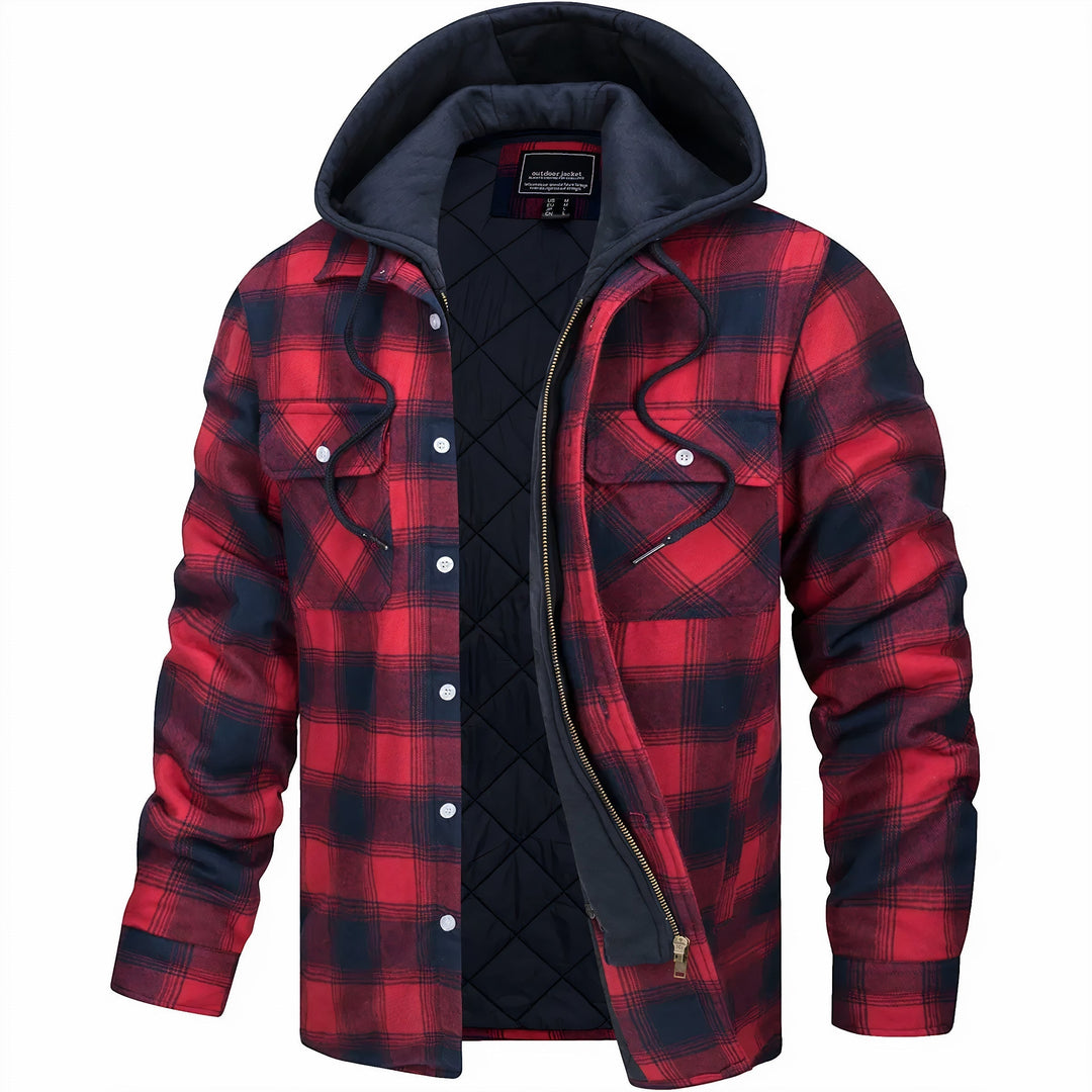 Dawson™ – Quilted Plaid Overshirt