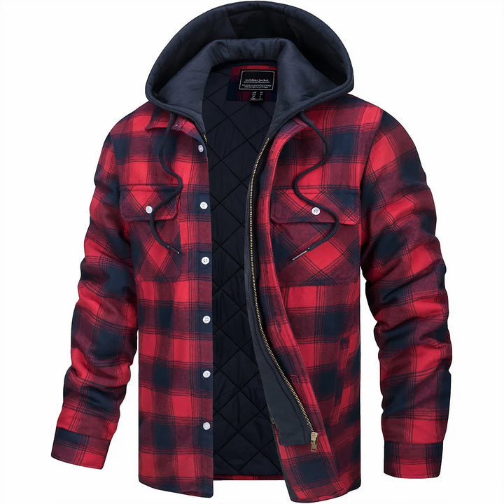 Dawson™ – Quilted Plaid Overshirt