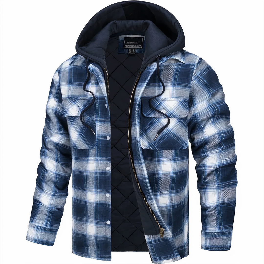 Dawson™ – Quilted Plaid Overshirt