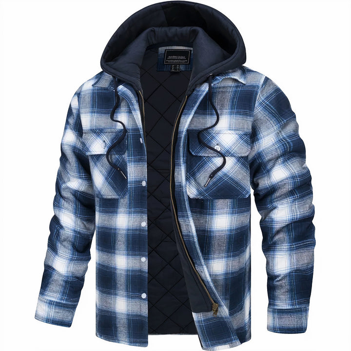 Dawson™ – Quilted Plaid Overshirt
