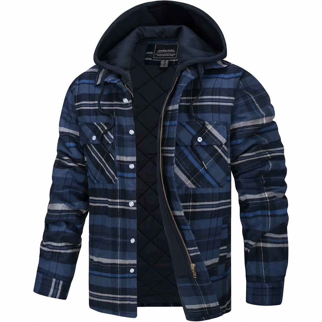 Dawson™ – Quilted Plaid Overshirt