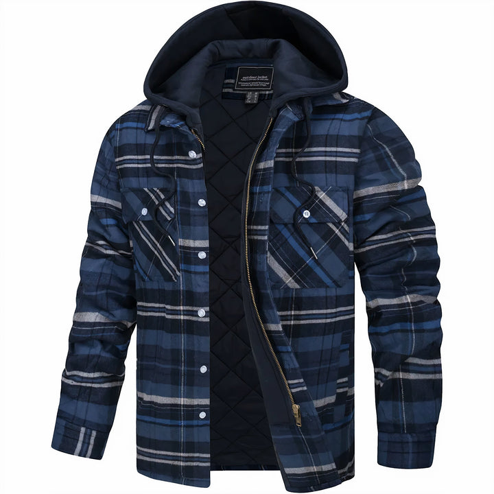 Dawson™ – Quilted Plaid Overshirt